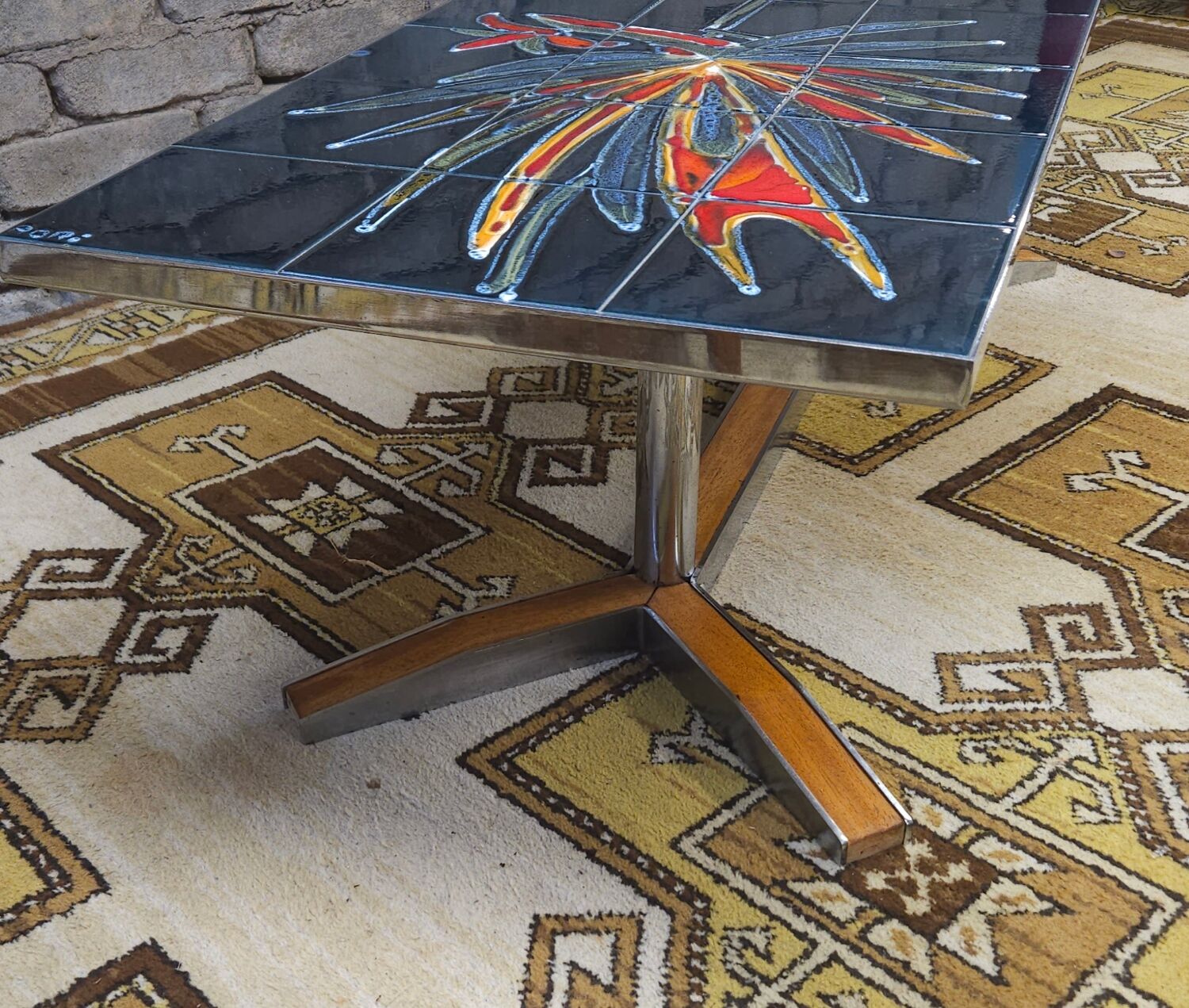 ADRI ceramic coffee table 1970