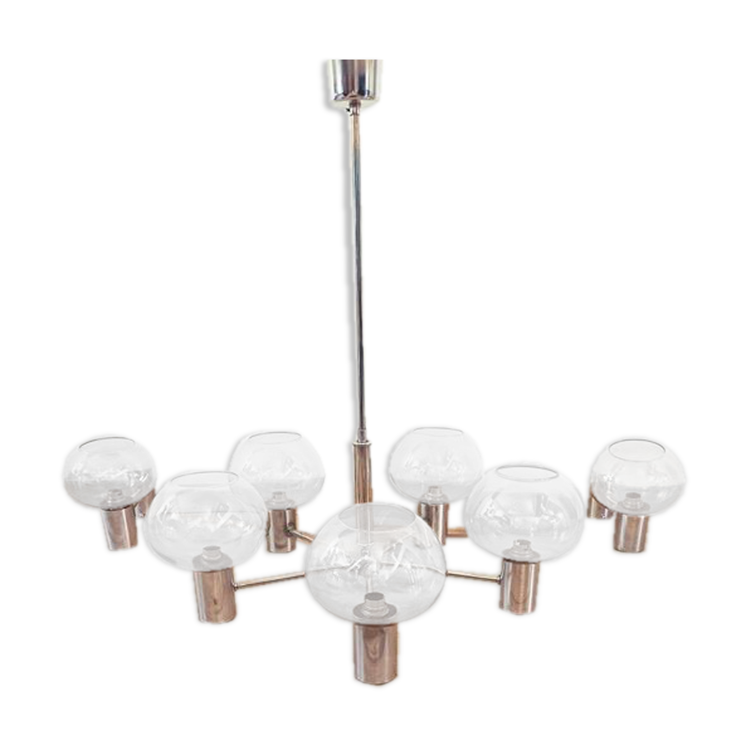 Lustre vintage et 2 appliques