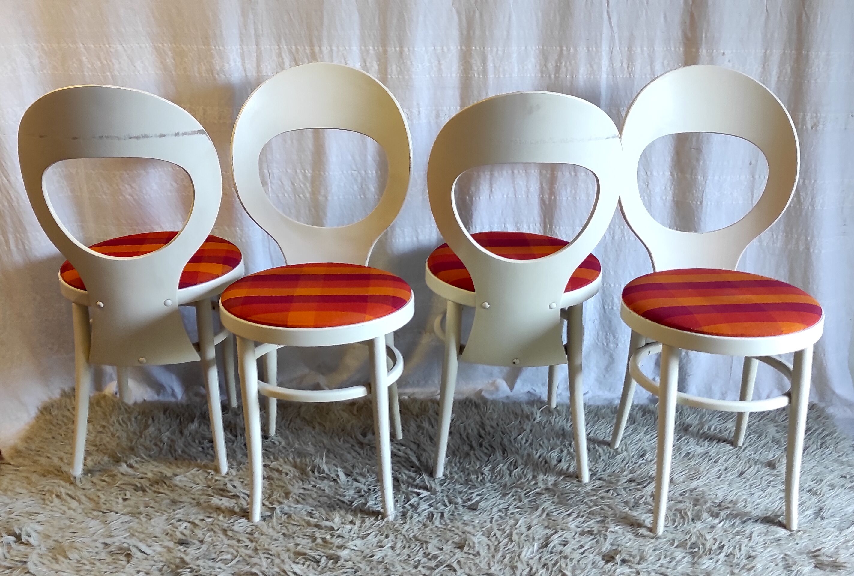 Chaises Baumann « Mouettes » – années 50/60