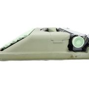 Hermes Baby green lime typewritter revised new ribbon