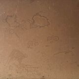 ableau Grand pastel 1922 signed Landscape of pond signed