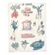 🥕 Ancienne affiche scolaire Deyrolle originale, 542, 1950 - La soupe, les