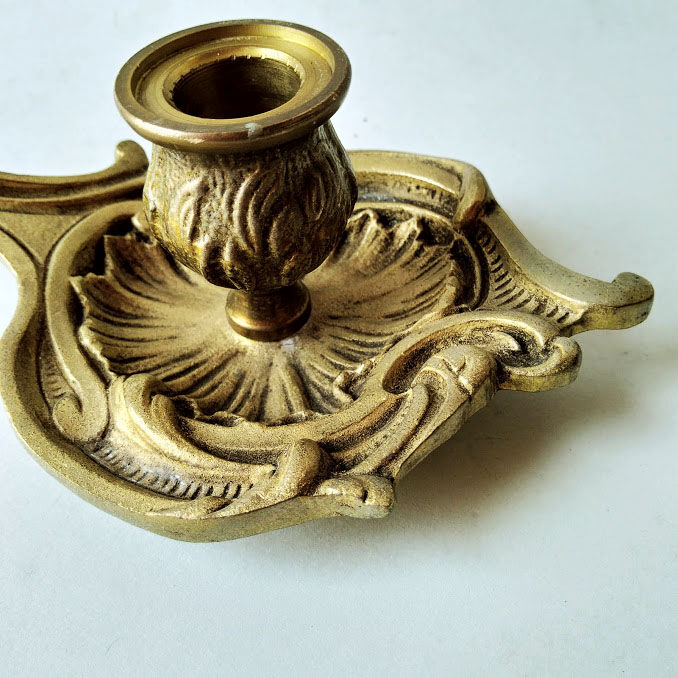 Bronze candlestick