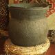 African earthenware storage pot, Senegal 19th century