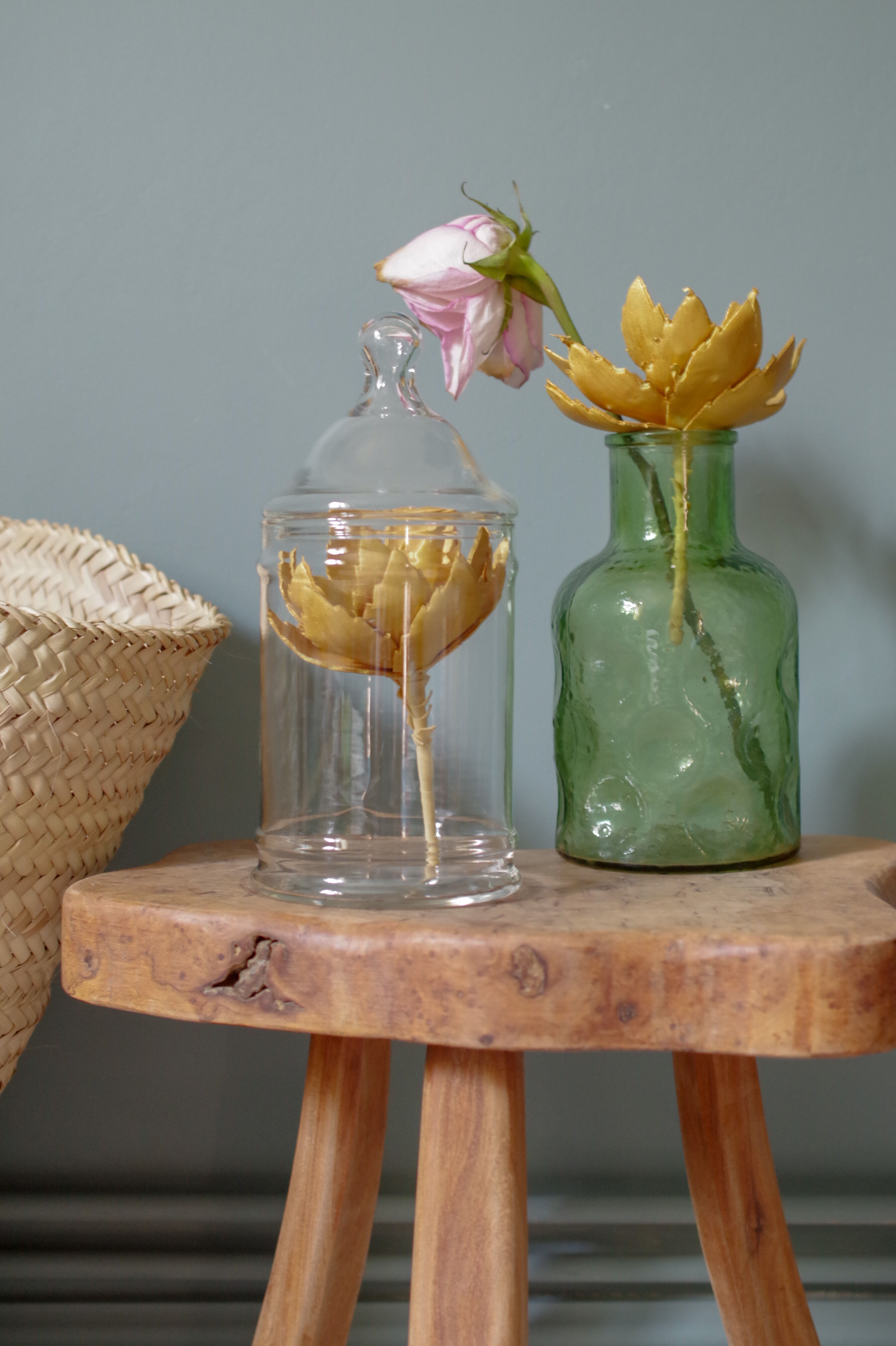 Antique pharmacy bottle-vintage Herbalism