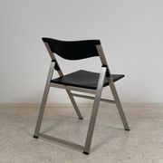 Chaises P08 pliantes par Justus Kolberg pour Tecno 1991