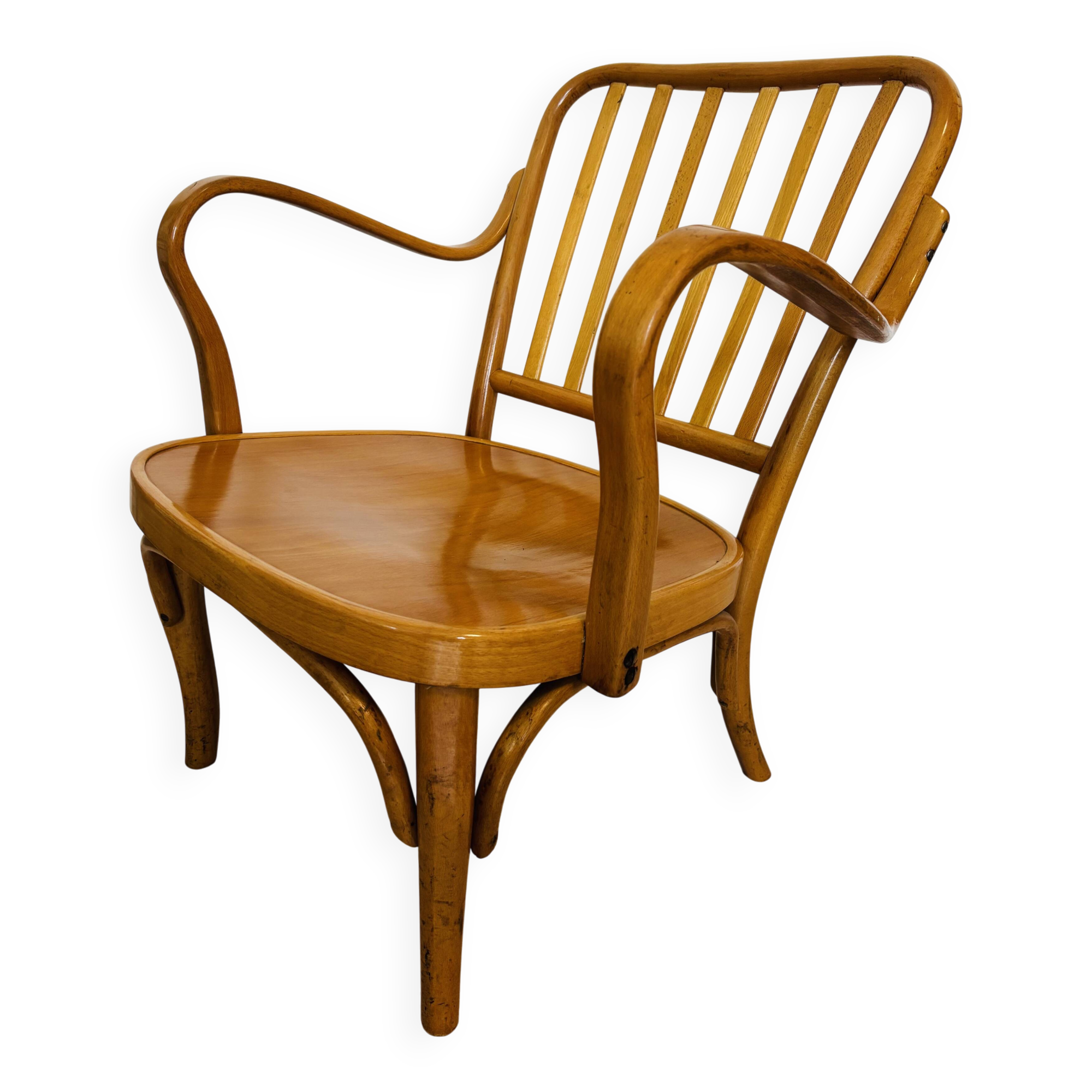Josef Frank Art Nouveau Chair for Ton, 1940’s