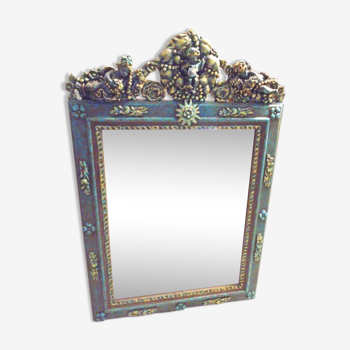 Old style mirror"baroque"3 angels 145cm/98cm