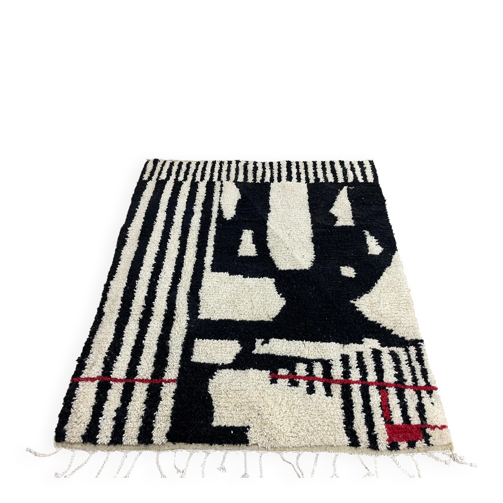 Natural artisanal Moroccan rug 2.5 x 1.5 m