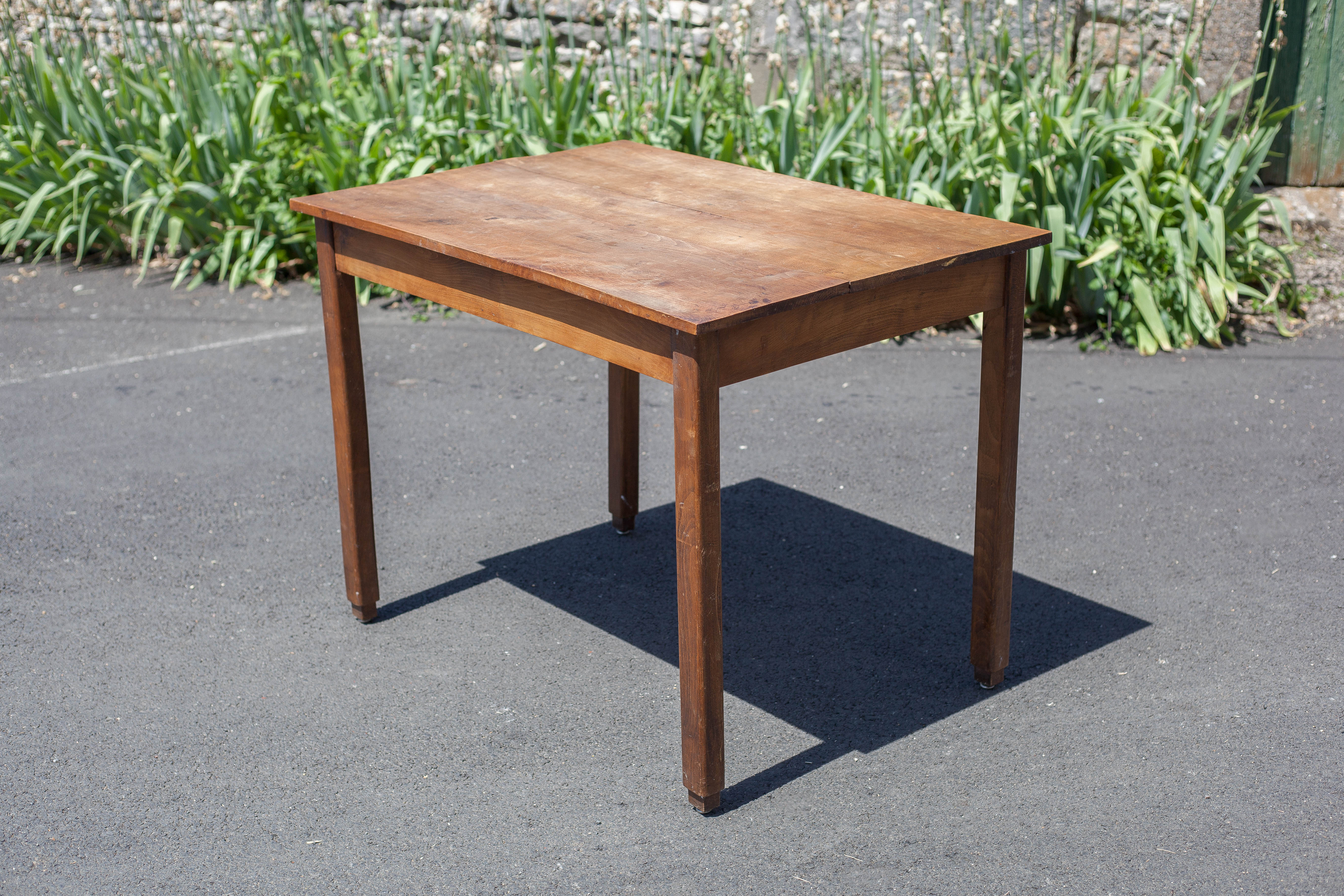 Old wood table, dining table