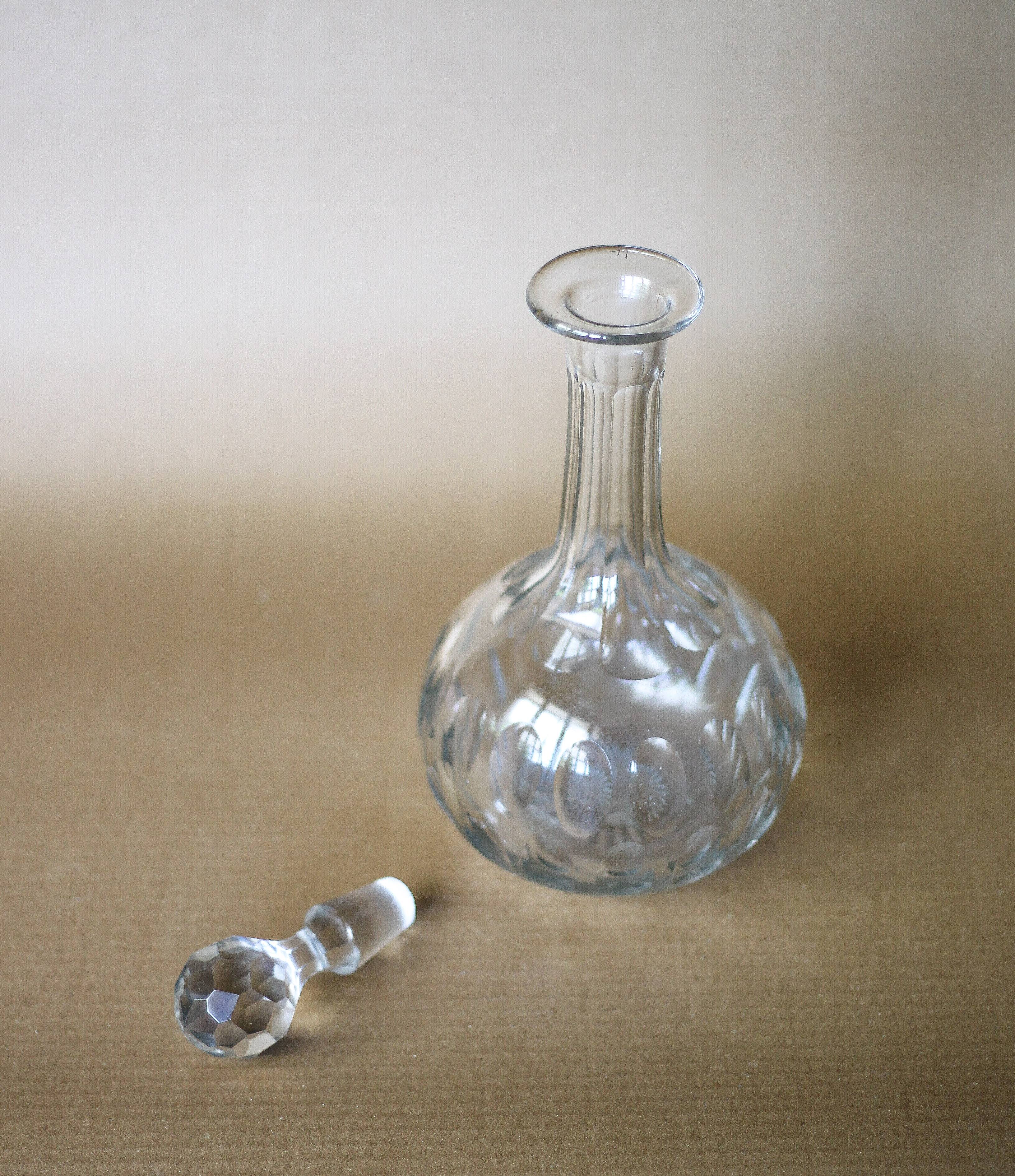 Carafe vintage en cristal