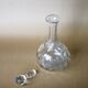 vintage carafe, crystal wine carafe, decanter, bar