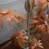 Lampaire fleurs Hans Kogl 70's