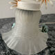 Vintage lamp in metal and glass