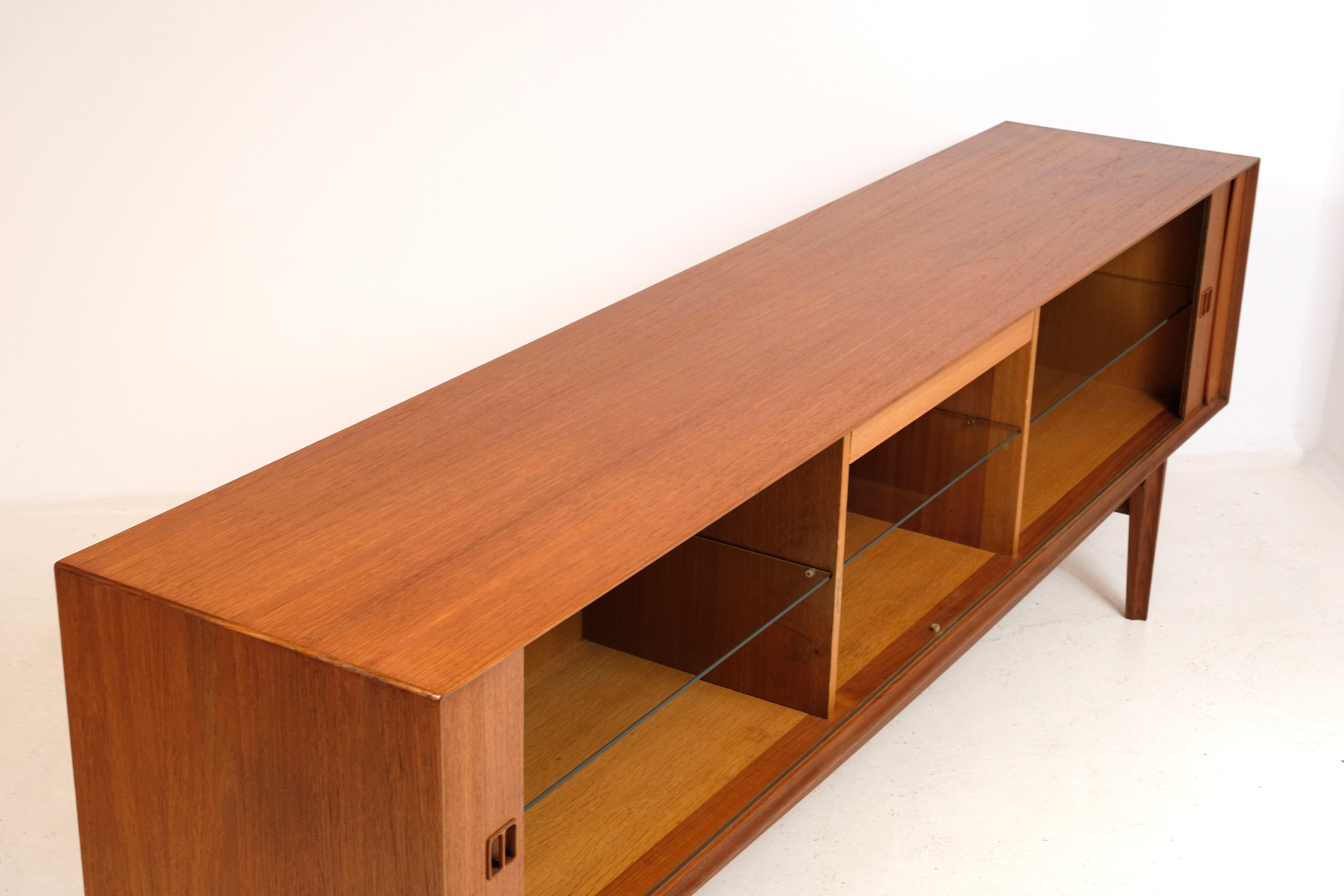 Enfilade Drum teak by Oswald Vermaercke for V Form 1960's