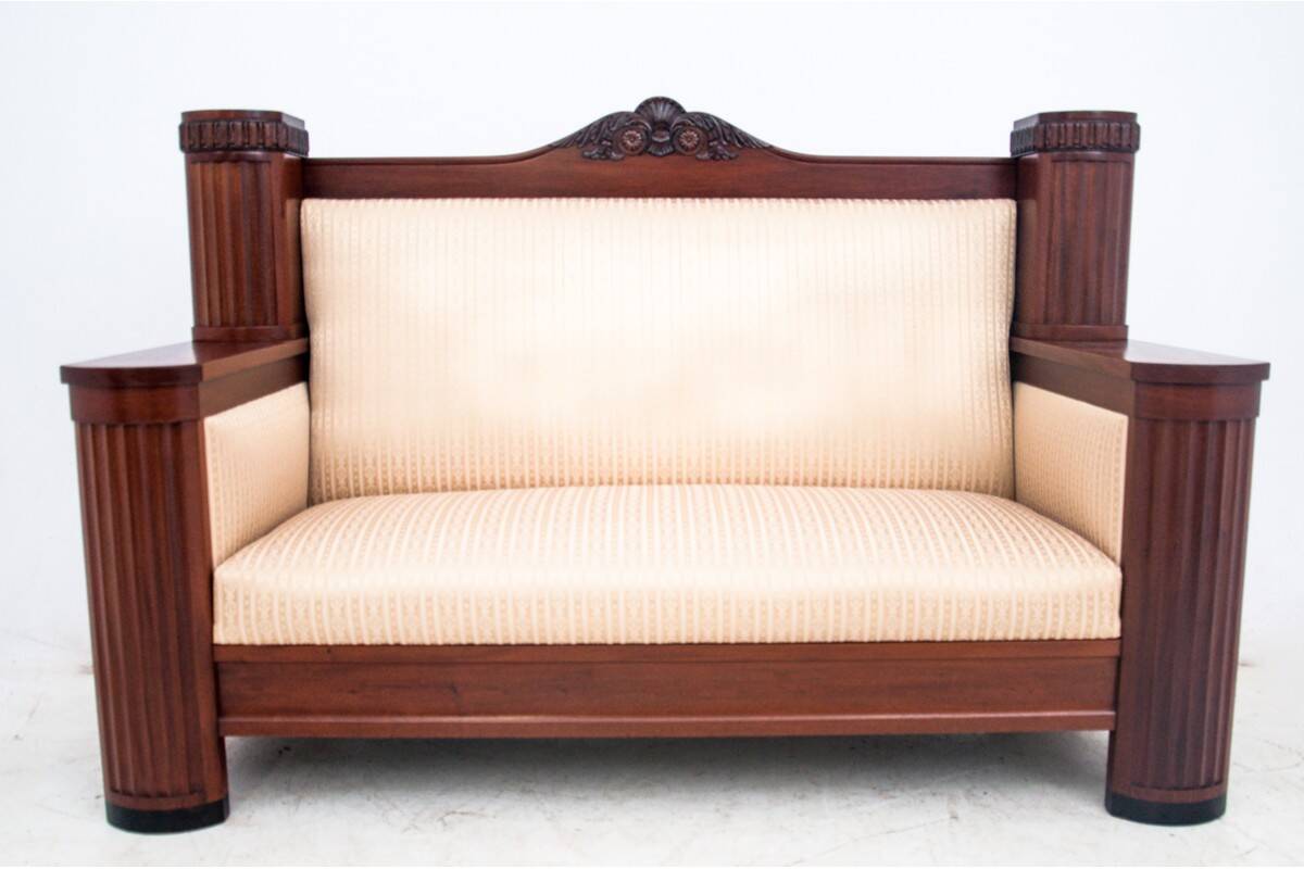 Sofa, Northern Europe, circa 1900.