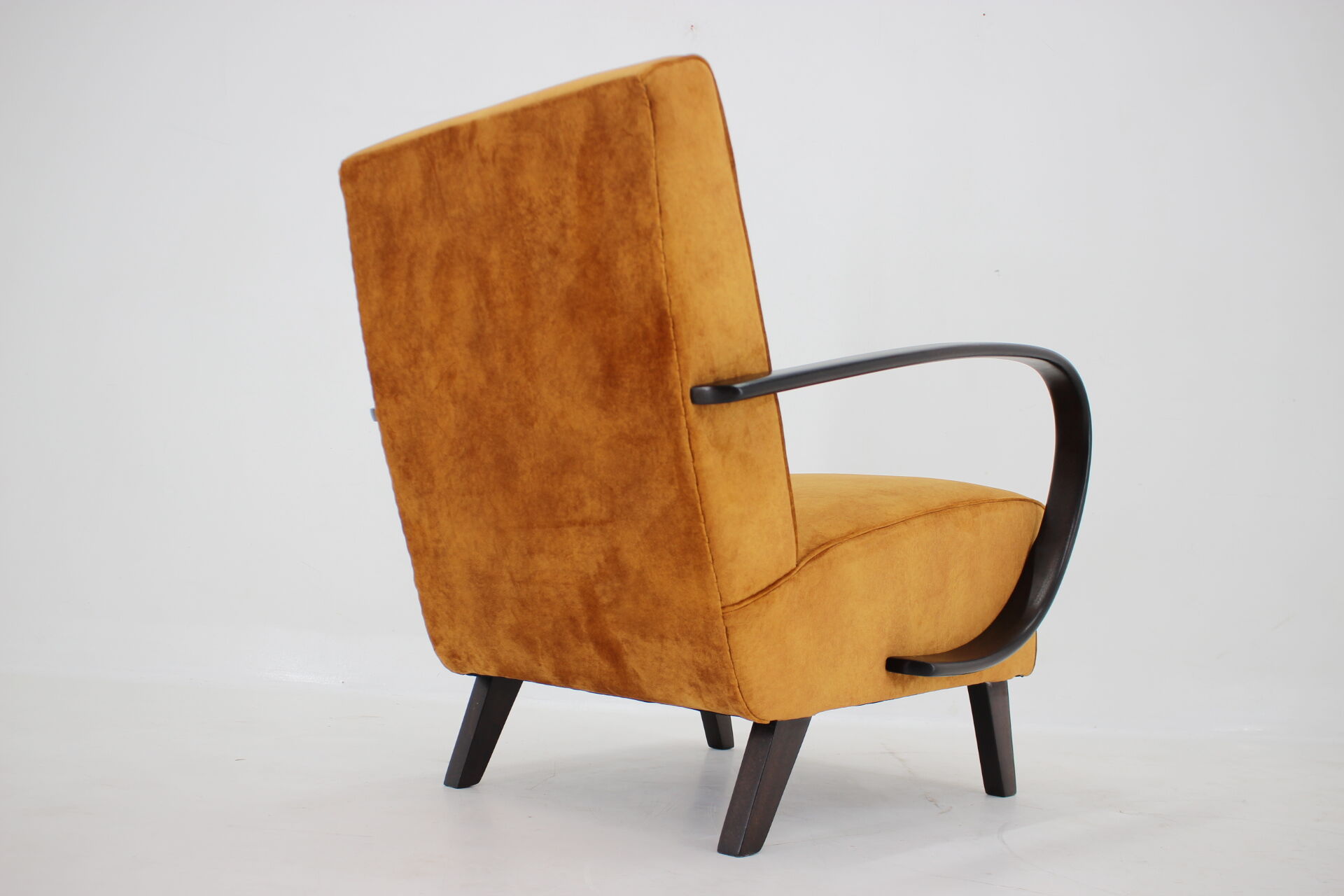 1950s Jindrich Halabala Restored Armchair, Czechoslovakia