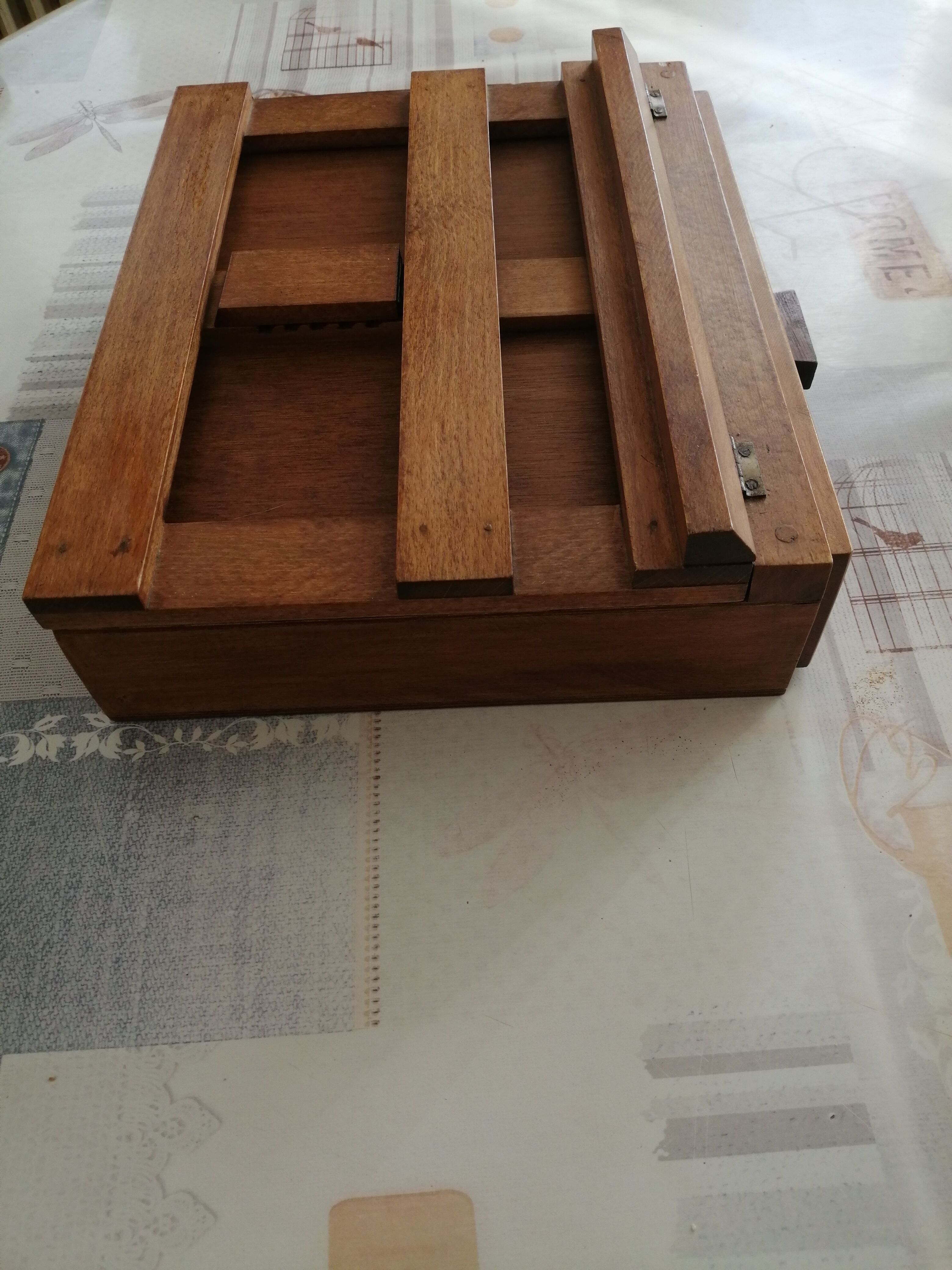 Ecritoire pupitre bois, fabrication artisanale