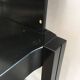 Set of 6 black wooden chairs