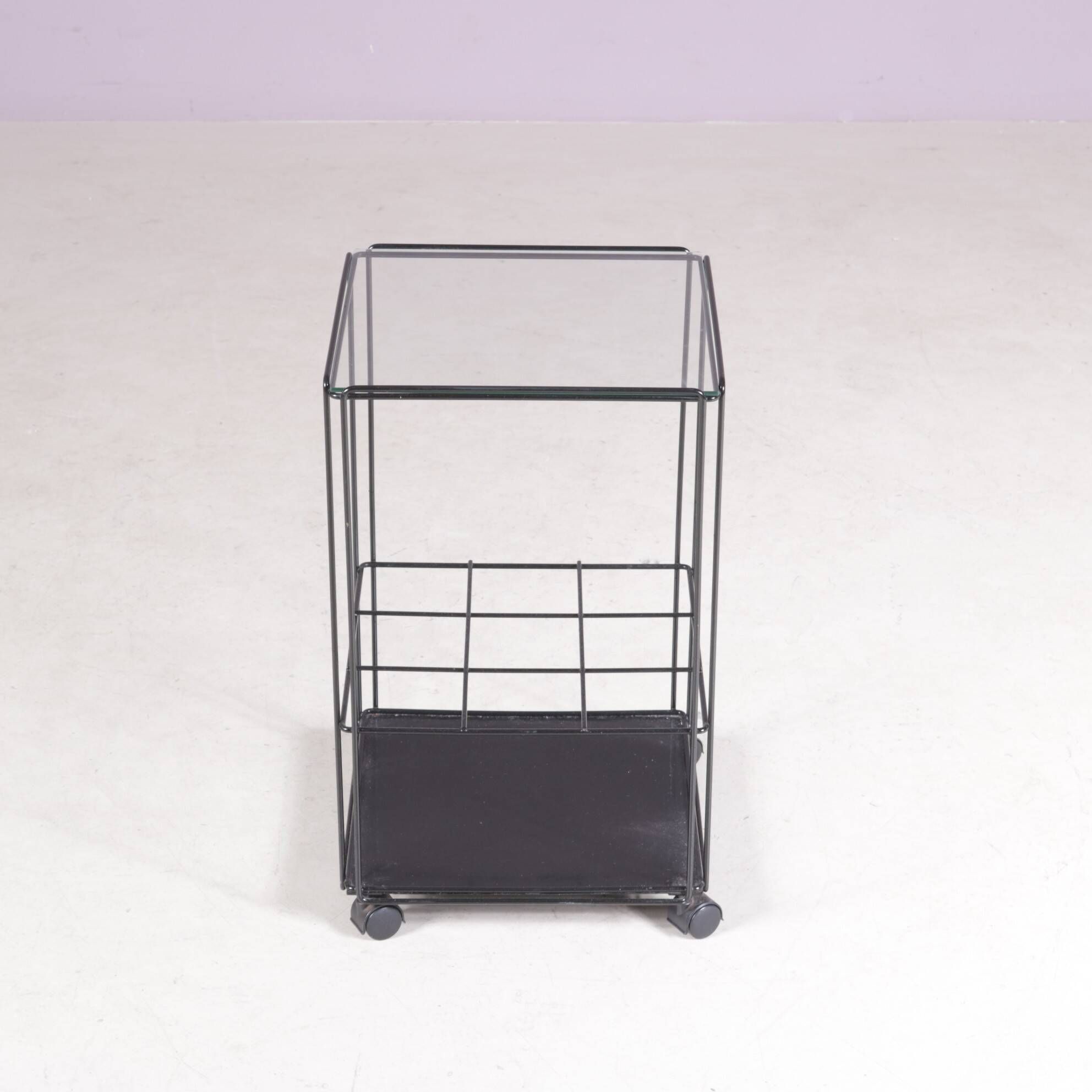 1970s Bar table / trolley Max Sauze Studio Sauze France