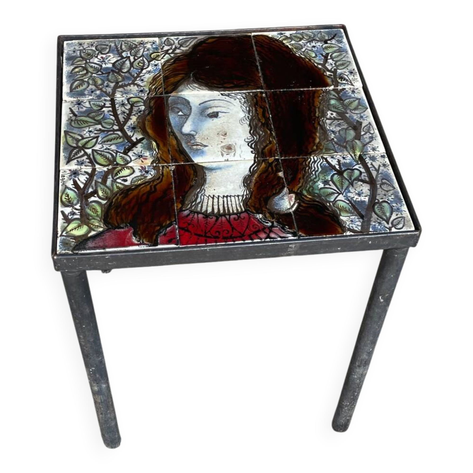 Vintage ceramic coffee table