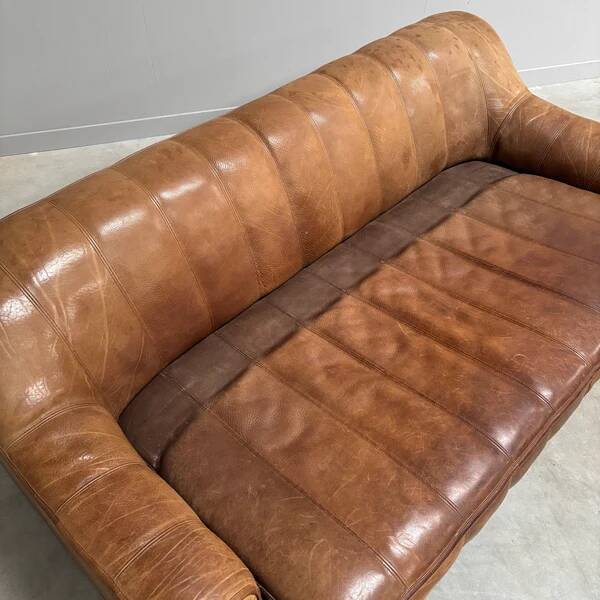 Vintage De Sede DS44 3 seat sofa, 1970s