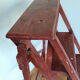 Wooden painter's stepladder