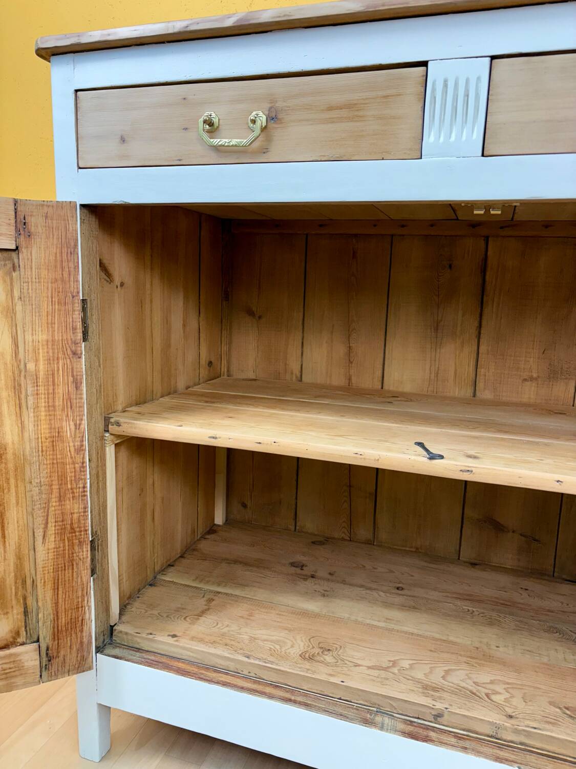 Antique wooden sideboard