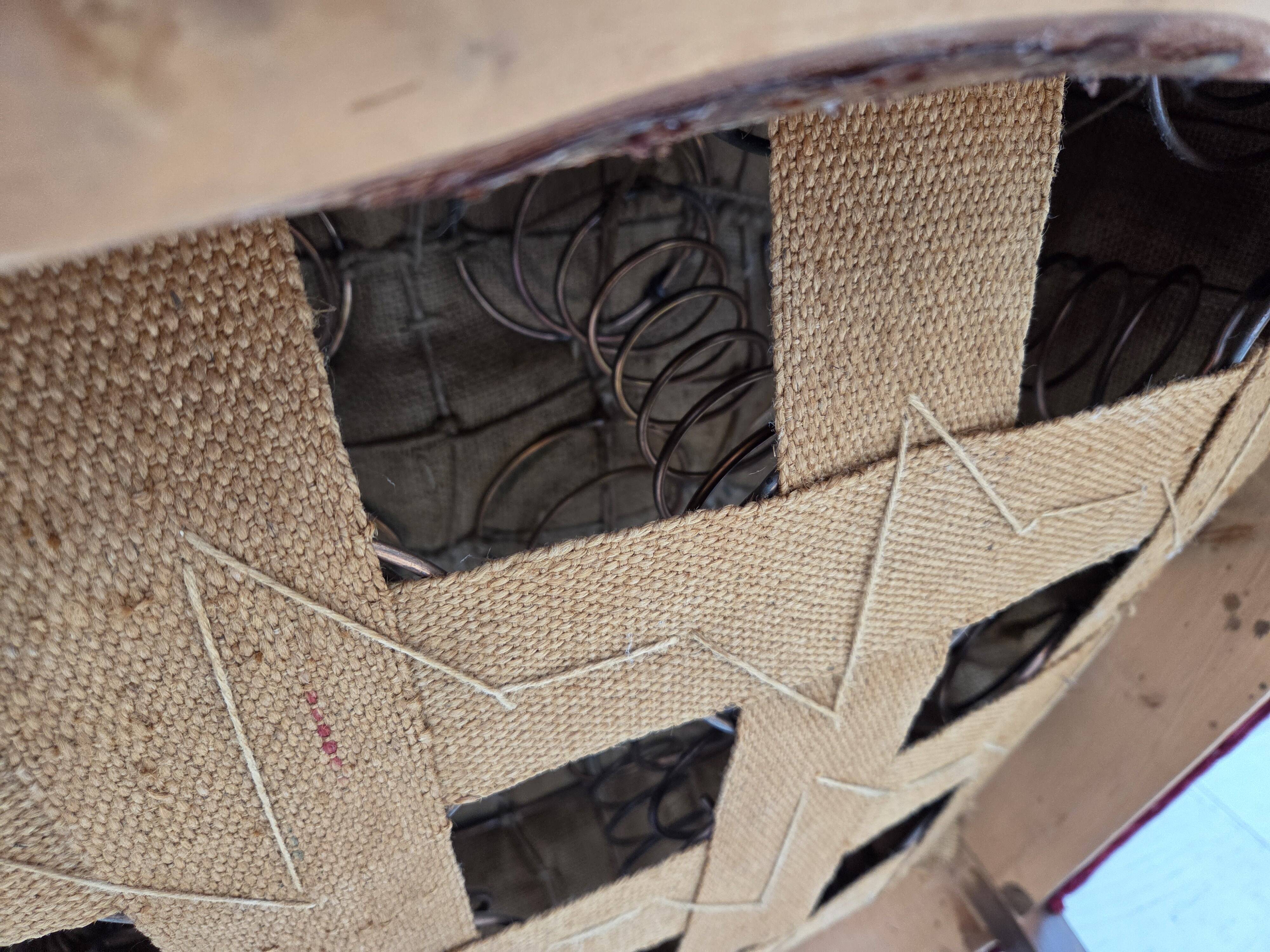 1950s, Danish relax armchair, cherry-red furniture velour, dark beech wood.