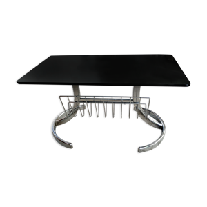 Table basse années 70 plateau