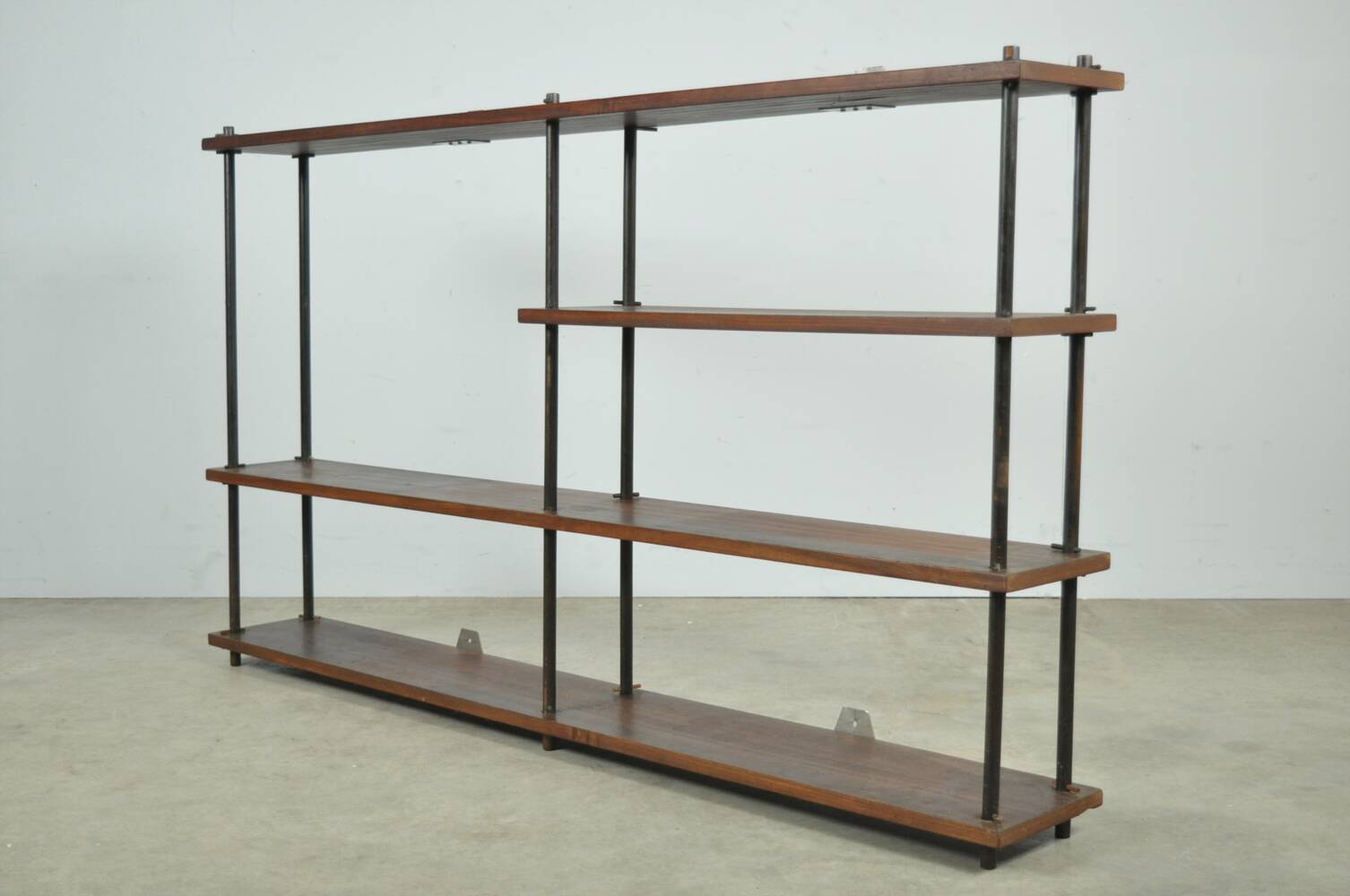 Étagère murale en bois vintage, Pays-Bas 1970