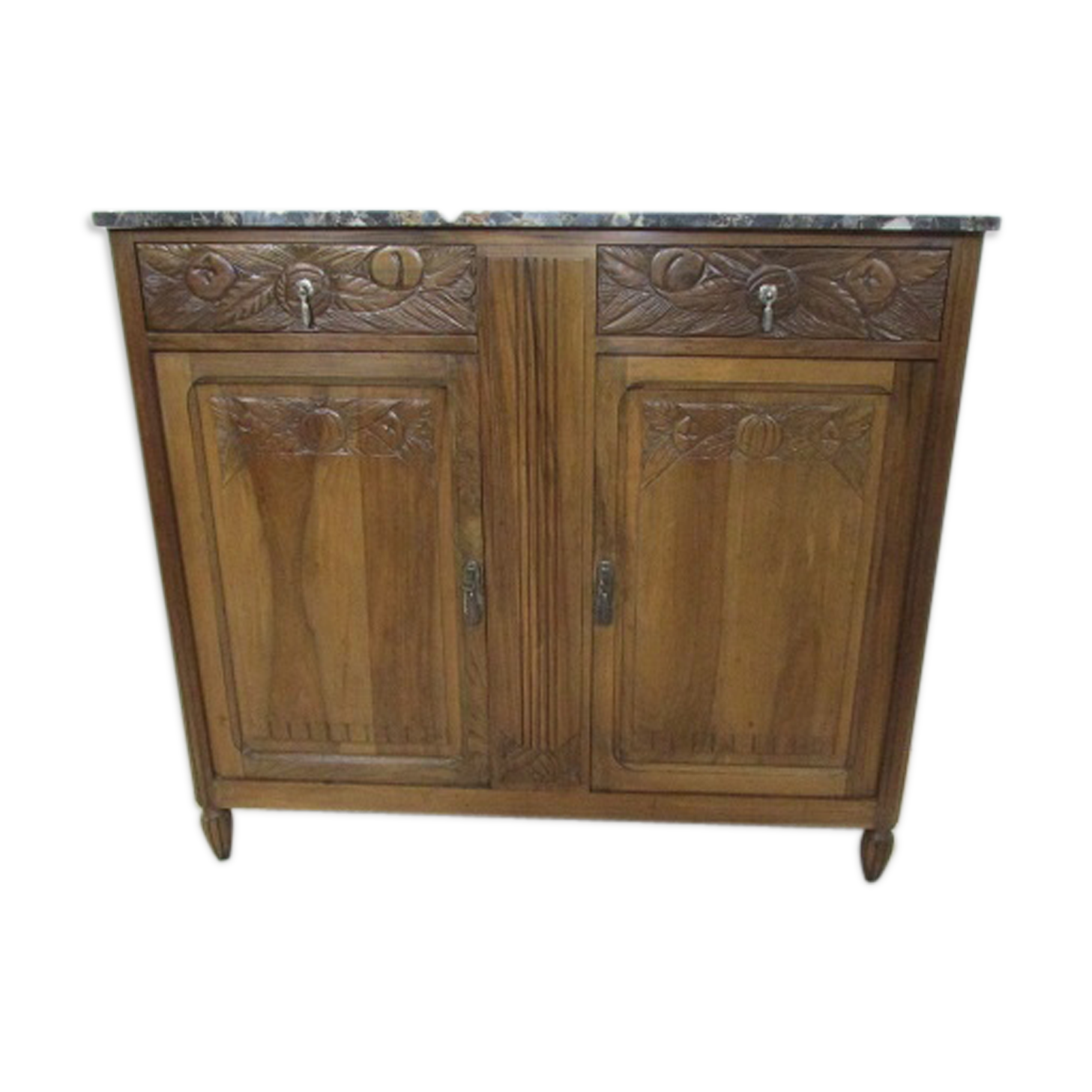 Buffet art déco des années 20 en noyer