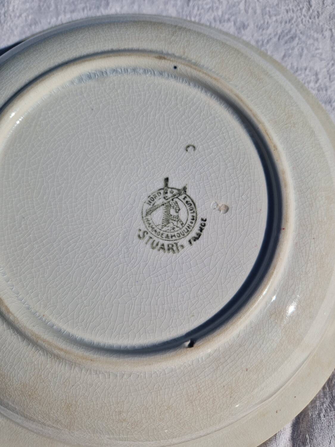 Lot De 2 Plats Rond Moulin Des Loups Hamage Modèle Stuart