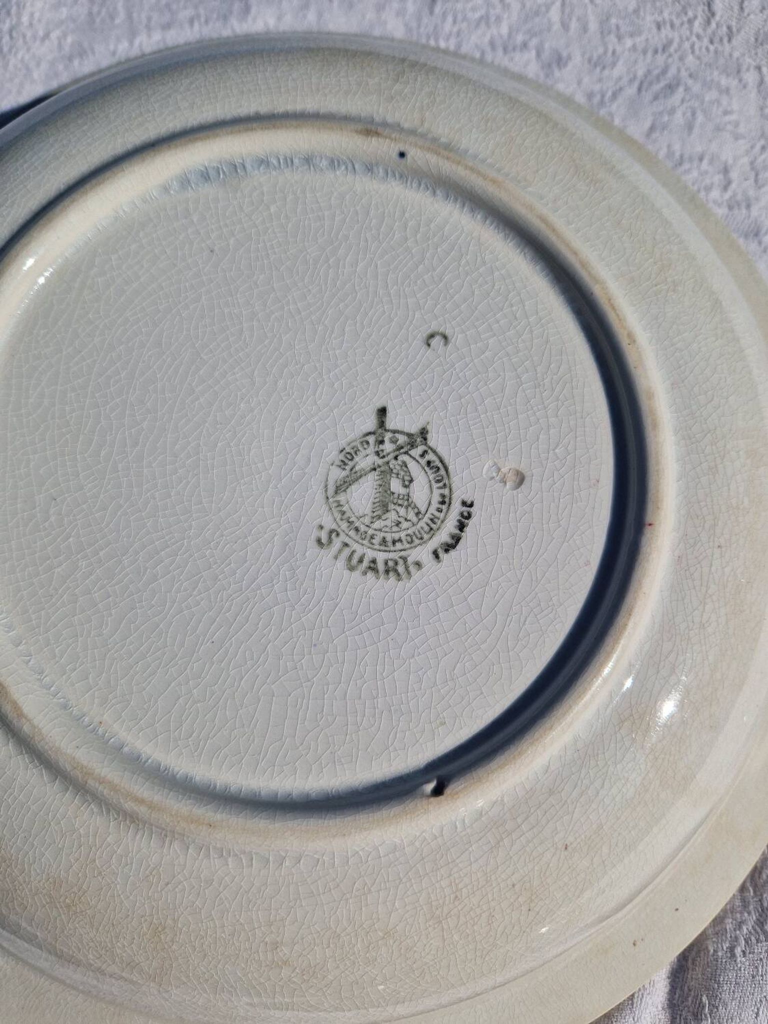 Lot De 2 Plats Rond Moulin Des Loups Hamage Modèle Stuart