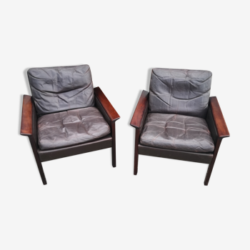 Pair of Hans Olsen armchairs