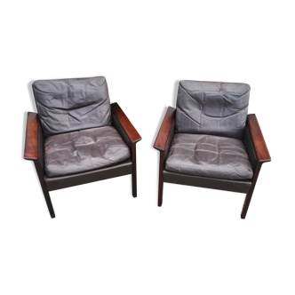 Pair of Hans Olsen armchairs