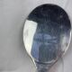 Silver metal hand mirror