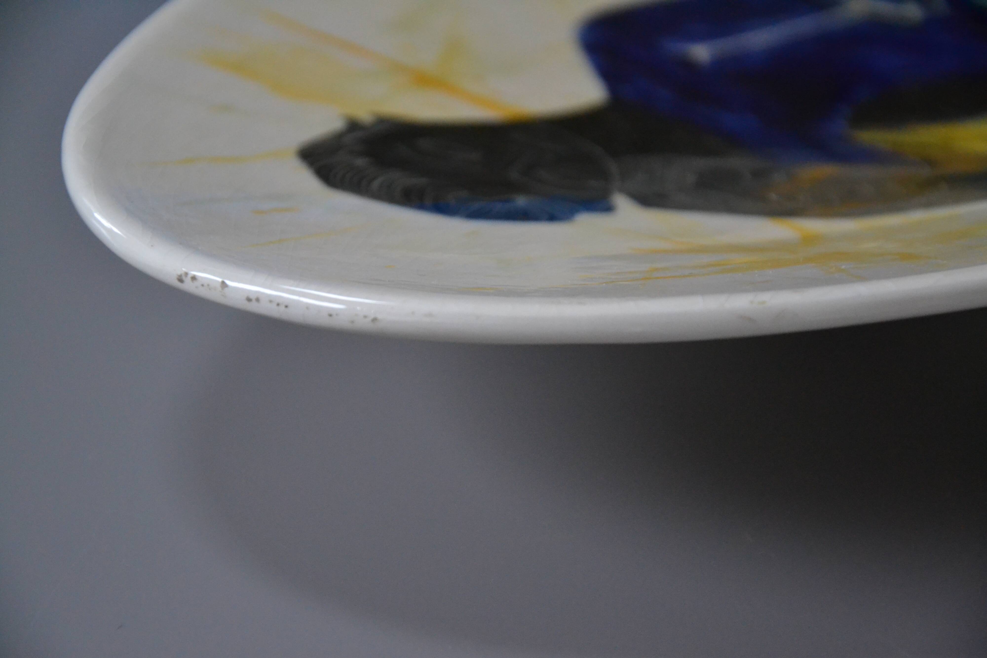 Large dish Edmund Ronaky California 1950s-60s