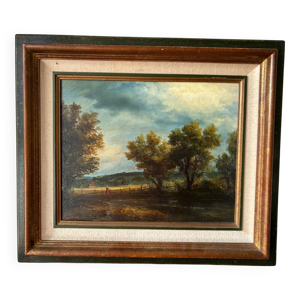 paysage signé Canet