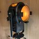 Cinema projector A.E Cremer Paris on its adjustable wooden foot circa 1960
