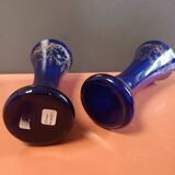 Pair of Sèvres crystal vase