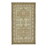 Turkish Vintage Anatolian Rug 134 cm x 237 cm