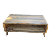 Table basse en bois recyclé