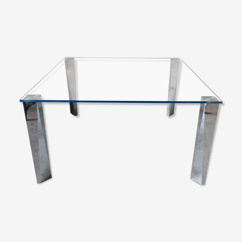 Designer glass dining table