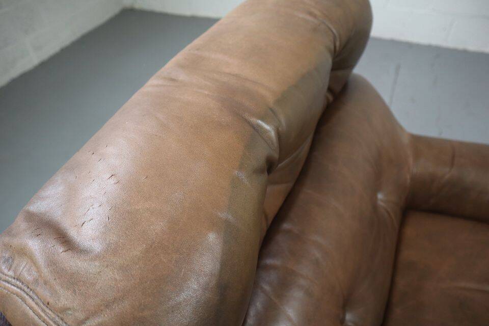 Ranger lounge chair with ottoman by Erik Deforce for Gervan Belgium, 1970.