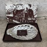 Empty pocket shell in silver metal