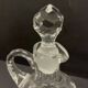 Small carafe in cut crystal