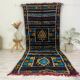 Handmade wool Berber rug 345 X 110 CM