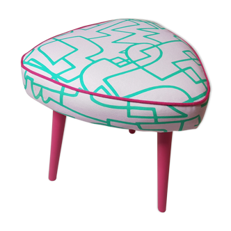 Sixties tripod stool restyled