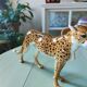 Italian ceramic leopard sculpture